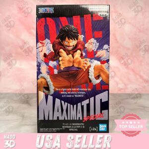 ONE PIECE Monkey D. Luffy II SPECIAL MAXIMATIC Figure BANPRESTO Japan Sealed